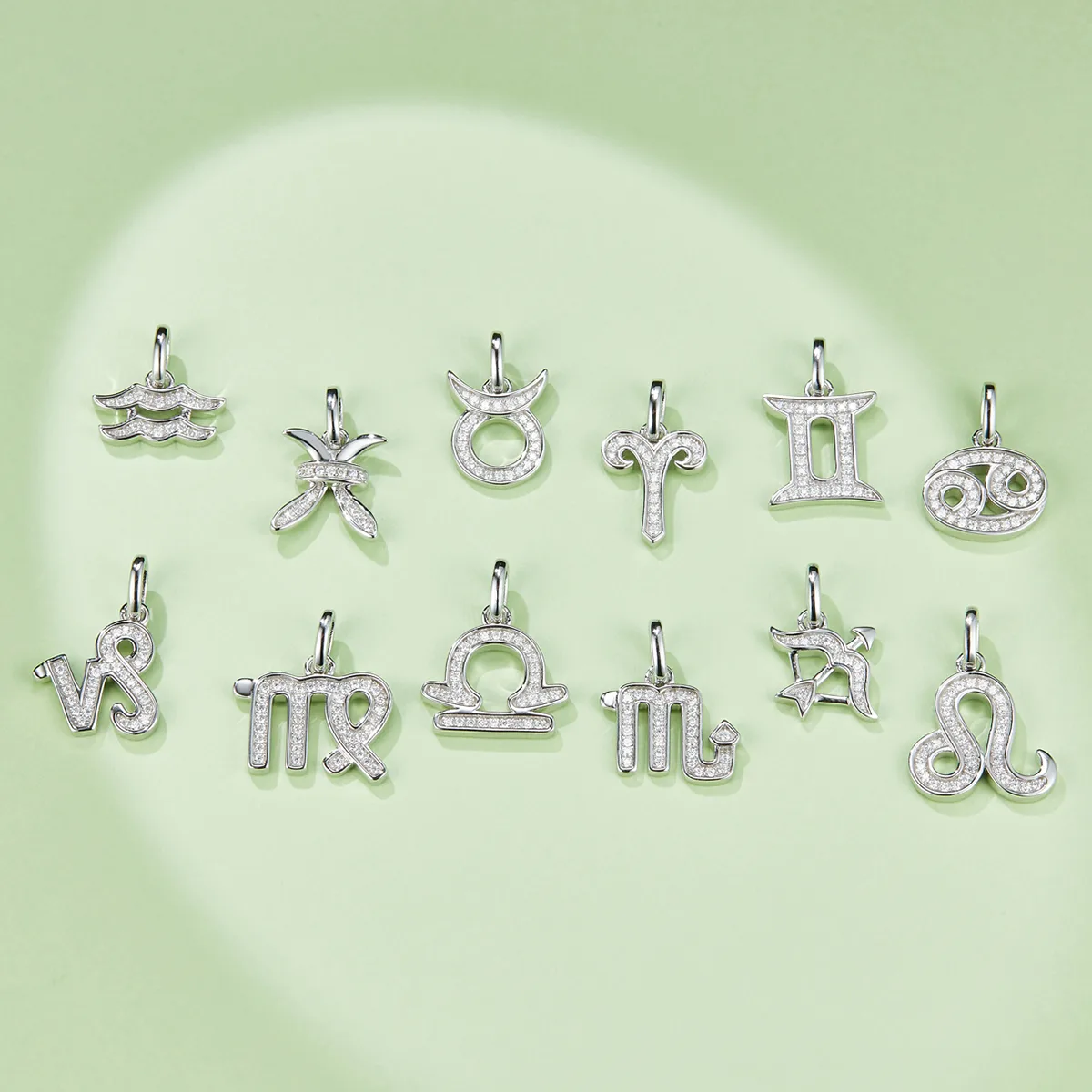 Zodiac Signs Series Scorpio Moissanite Necklace