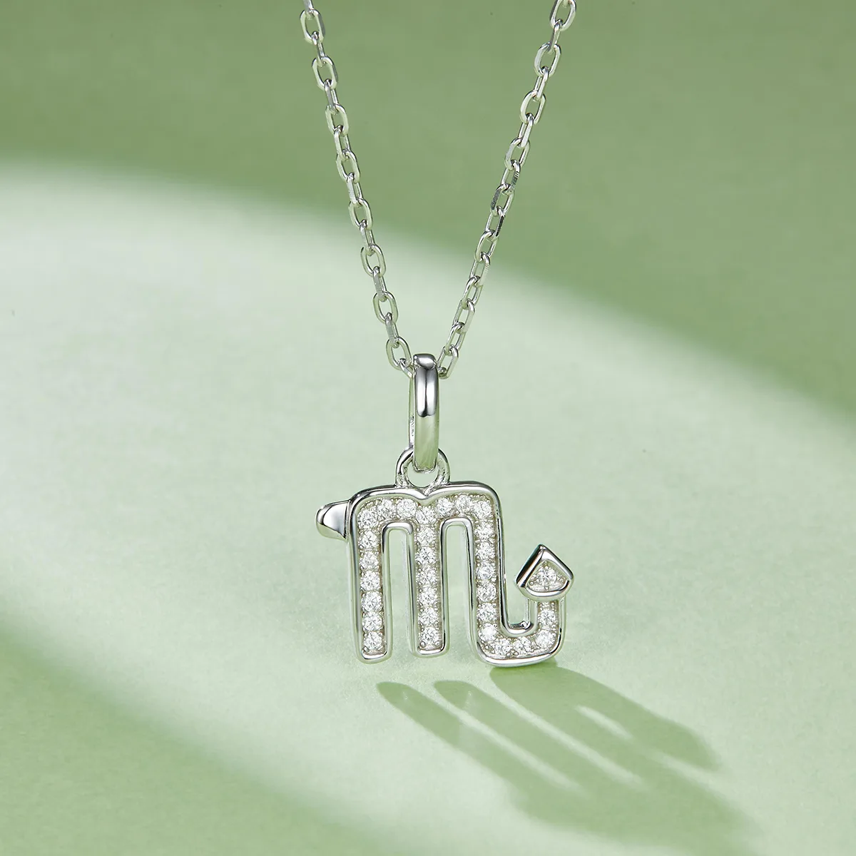 Zodiac Signs Series Scorpio Moissanite Necklace