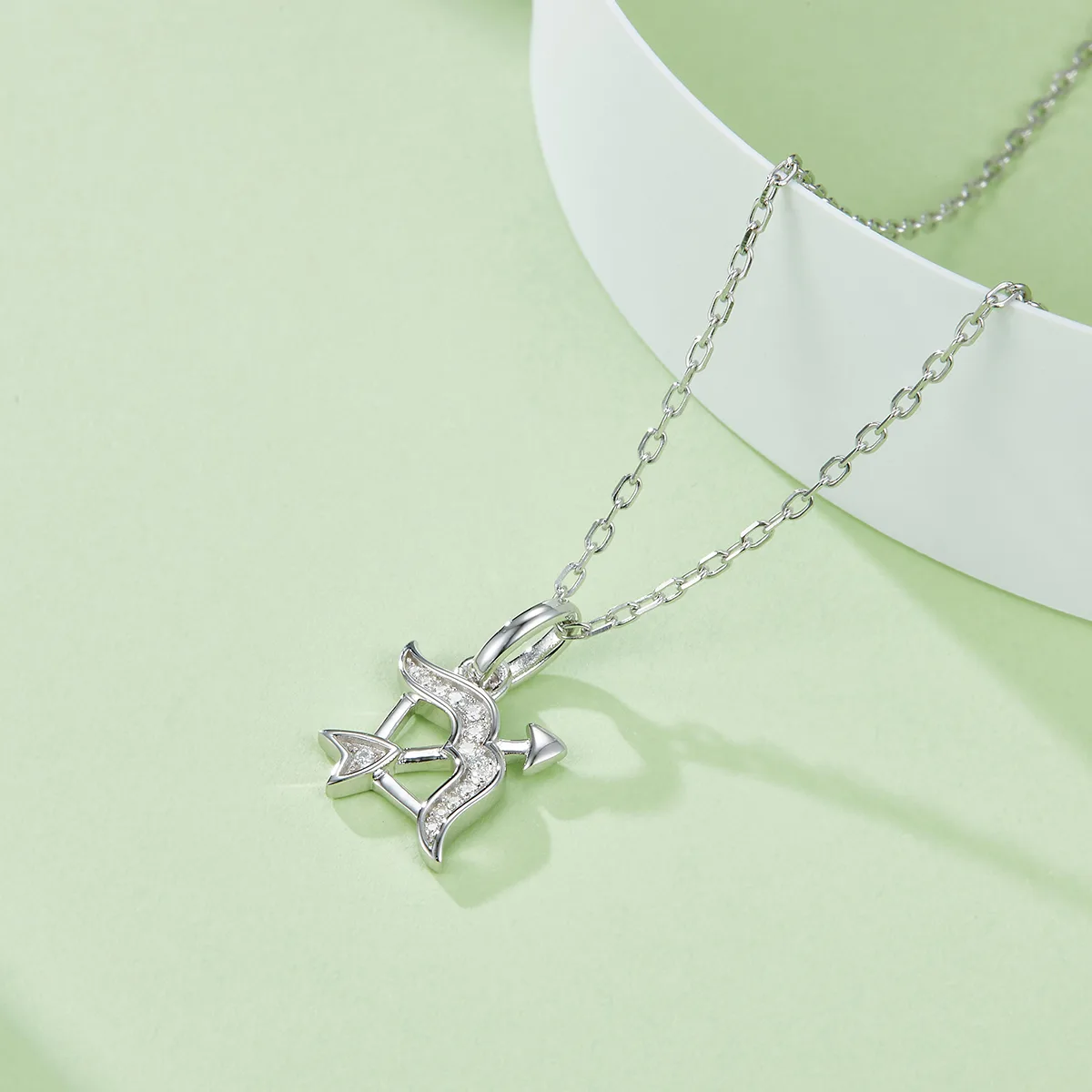 Zodiac Signs Series Sagittarius Moissanite Necklace