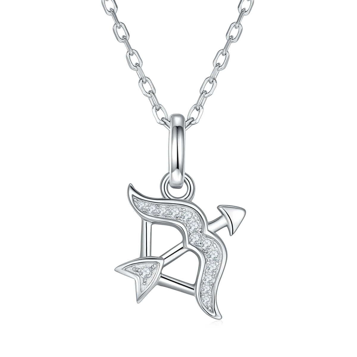 Zodiac Signs Series Sagittarius Moissanite Necklace
