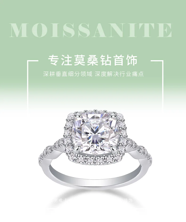 R15325 S925 Silver 18K White Gold Wedding Band Women